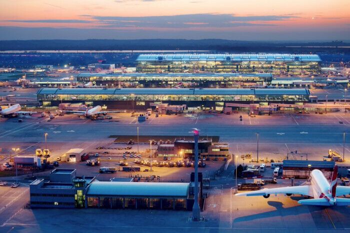Heathrow Airport in London has been named the fourth busiest airport in the world