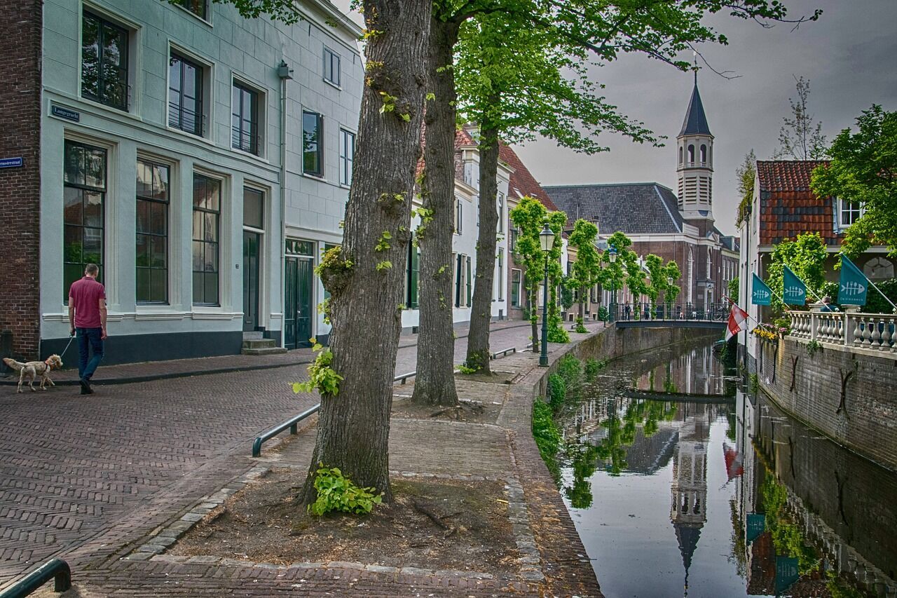 Amersfoort in the Netherlands was awarded the title of City of the Year. Photos of a picturesque European corner