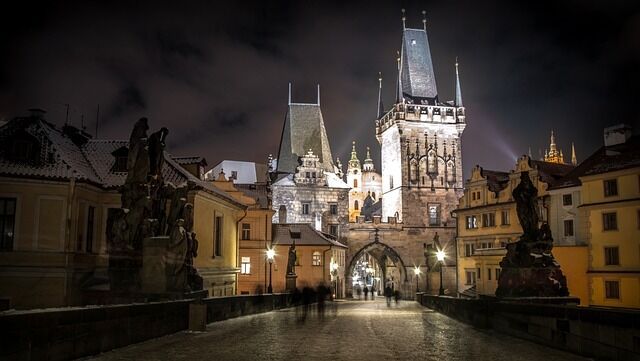 Romantic vacation in Prague