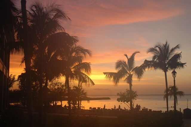Amazing sunrises at Jamaica resorts