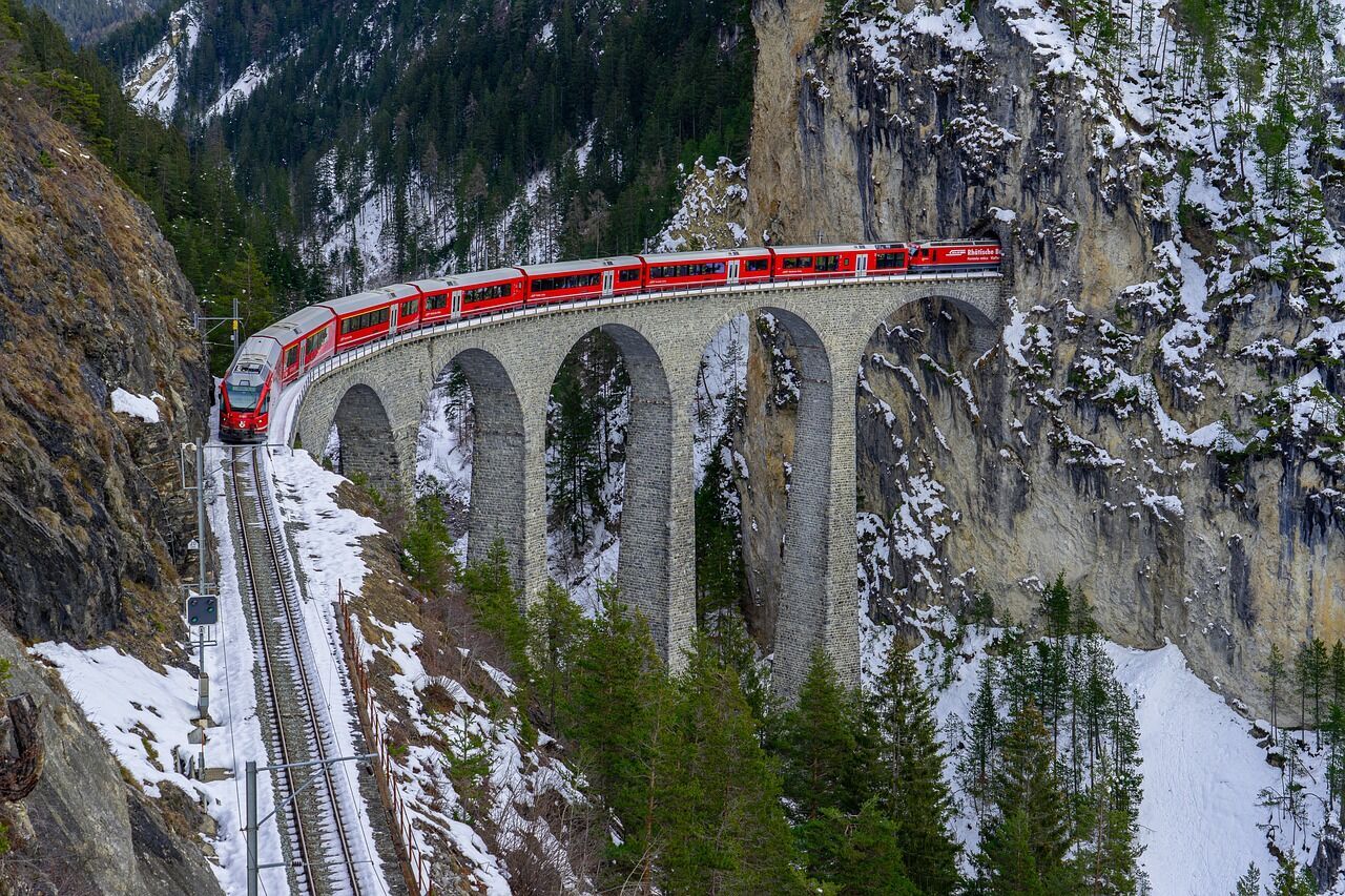 "Winter Express": a collection of the best train journeys that allow you to enjoy snowy landscapes