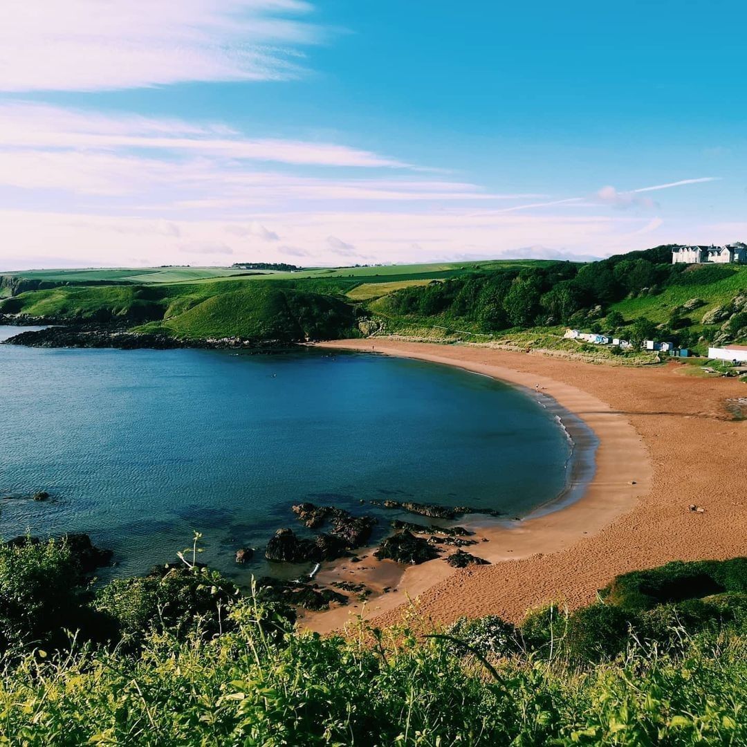 A walk along the coast of Berwickshire. Bright impressions and interesting landmarks from Scotland to England