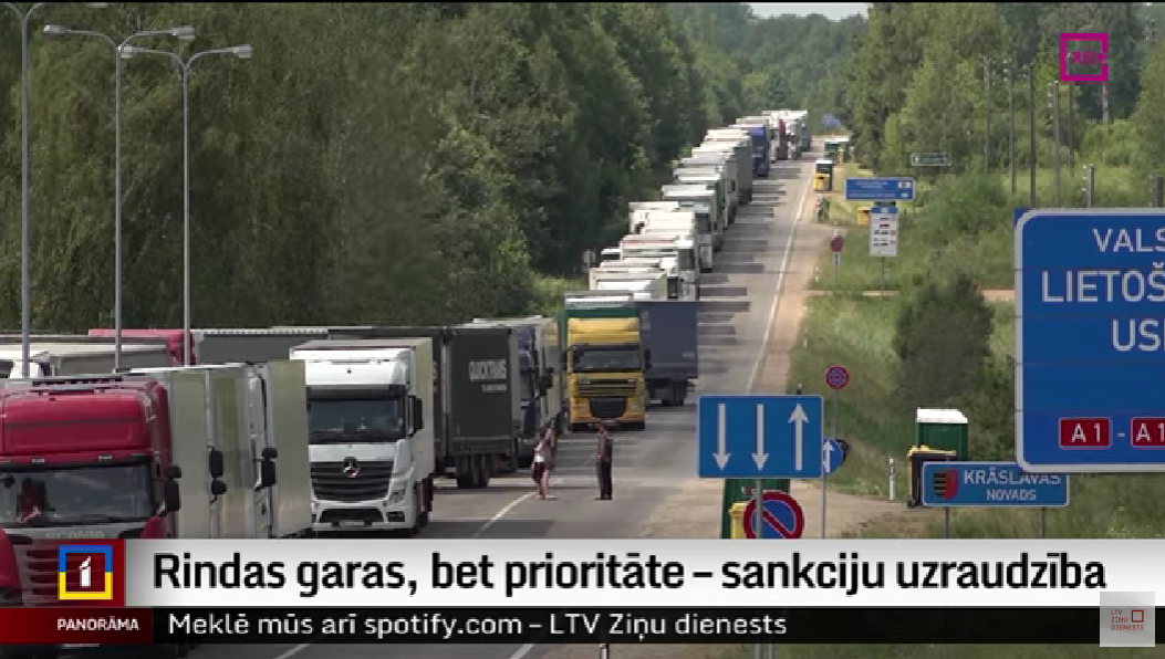 Latvia announces digital queue for crossing the eastern border