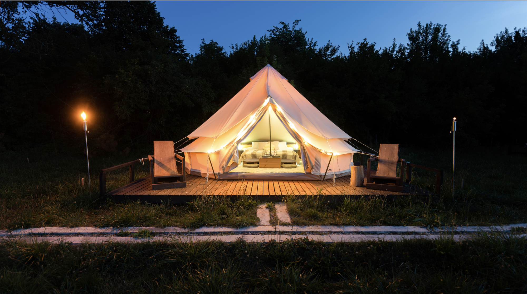 Glamorous outdoor recreation: what is glamping and how it differs from camping