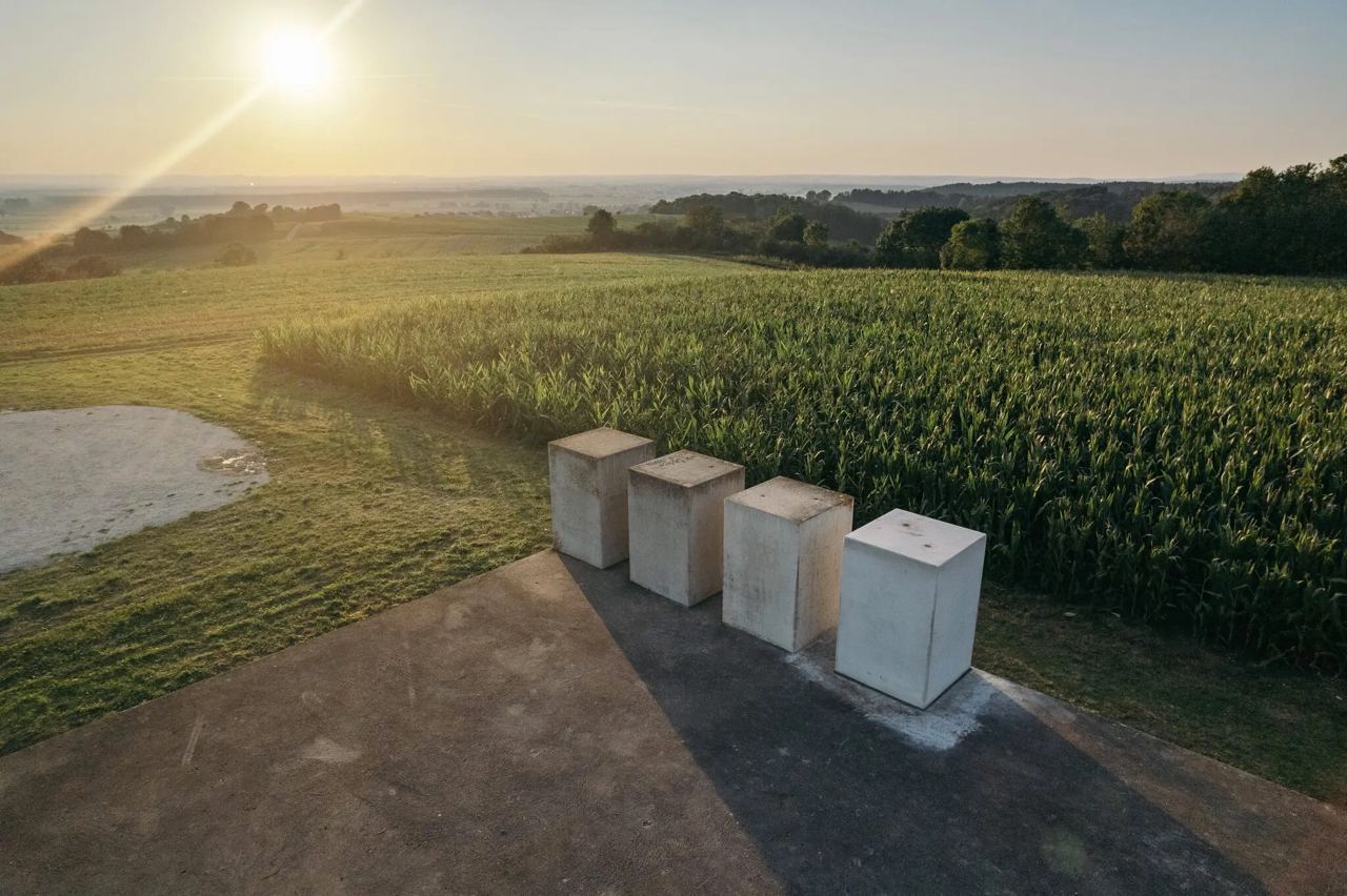 The "Pyramid of Time" is being built in Germany, to be completed in 3183: photo