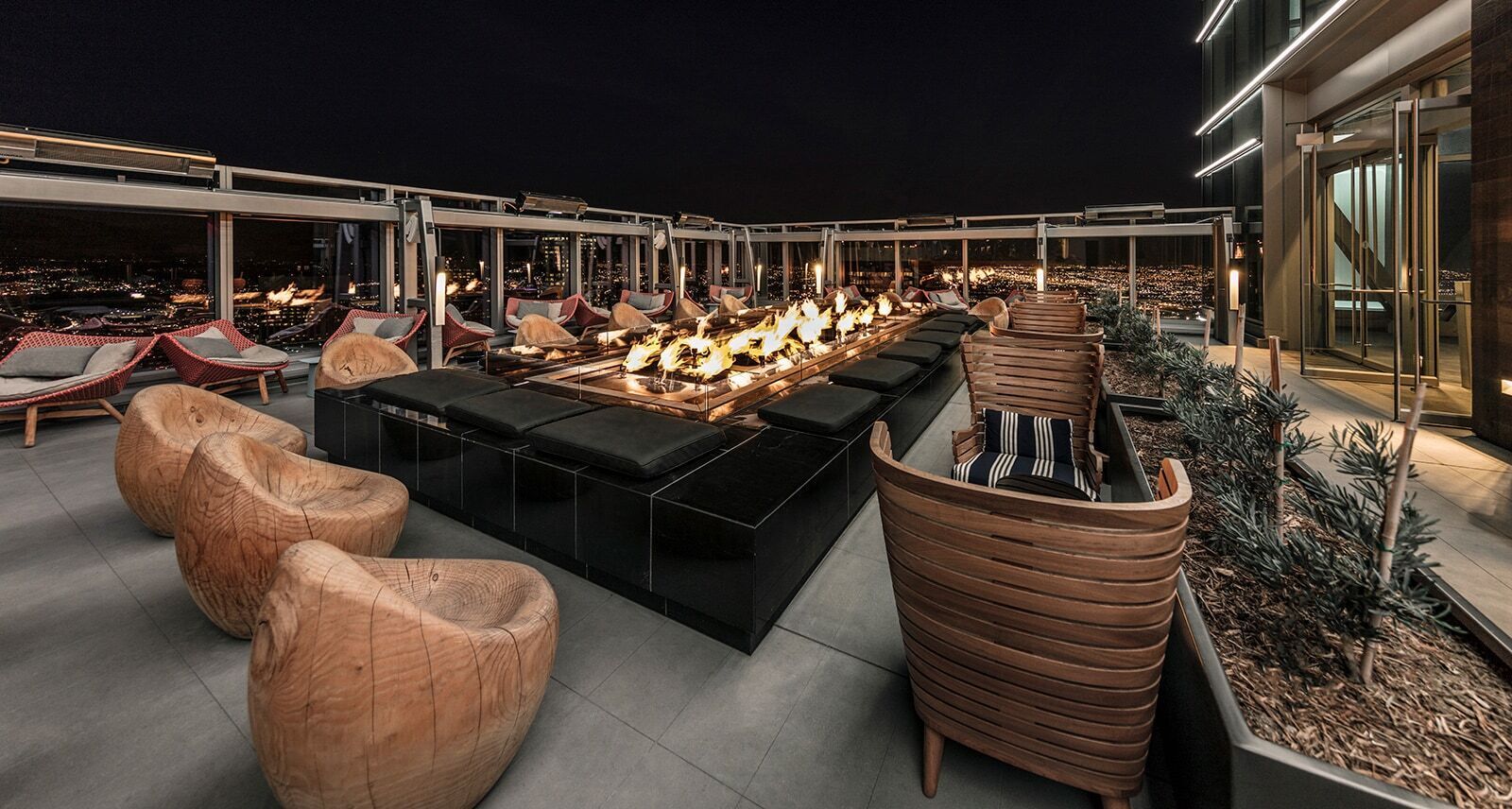 The best rooftop bars in los angeles, from poolside oases to open-air parties