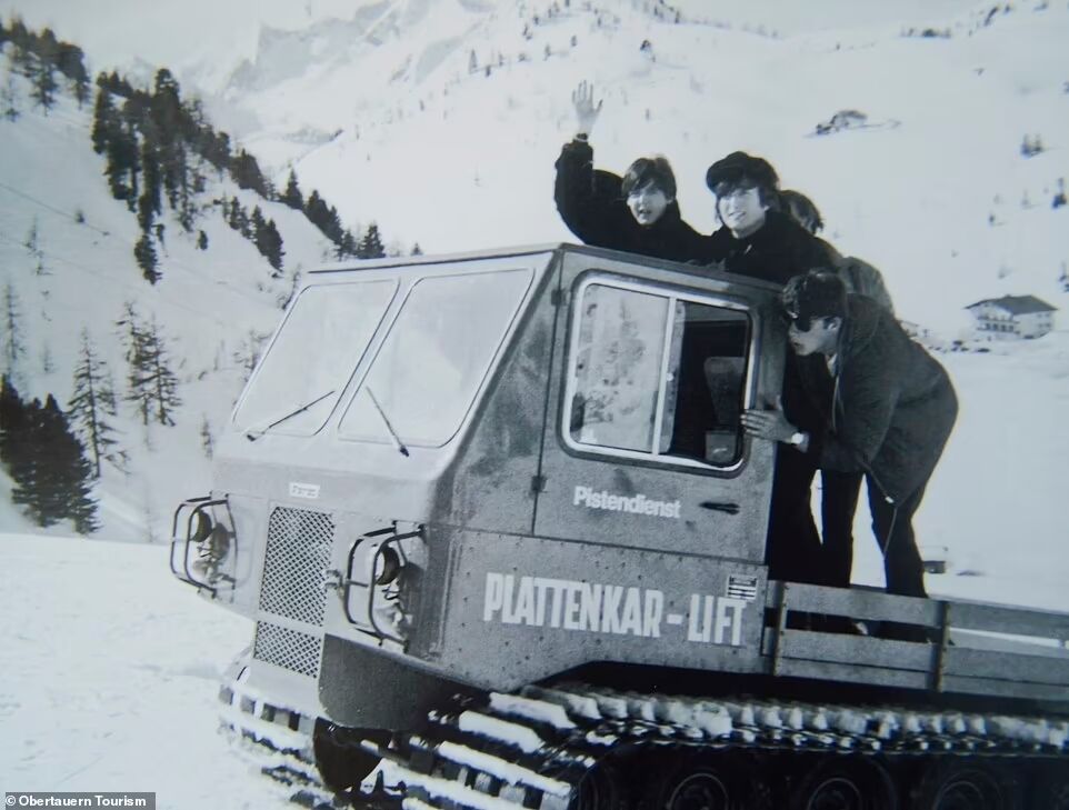 The Beatles performed and filmed Help! here: Discovering the romantic ski resort of Obertauern in Austria