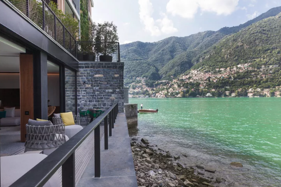 Italy's No. 1 resort has unveiled its first luxury suite on the shores of Lake Como. Photo