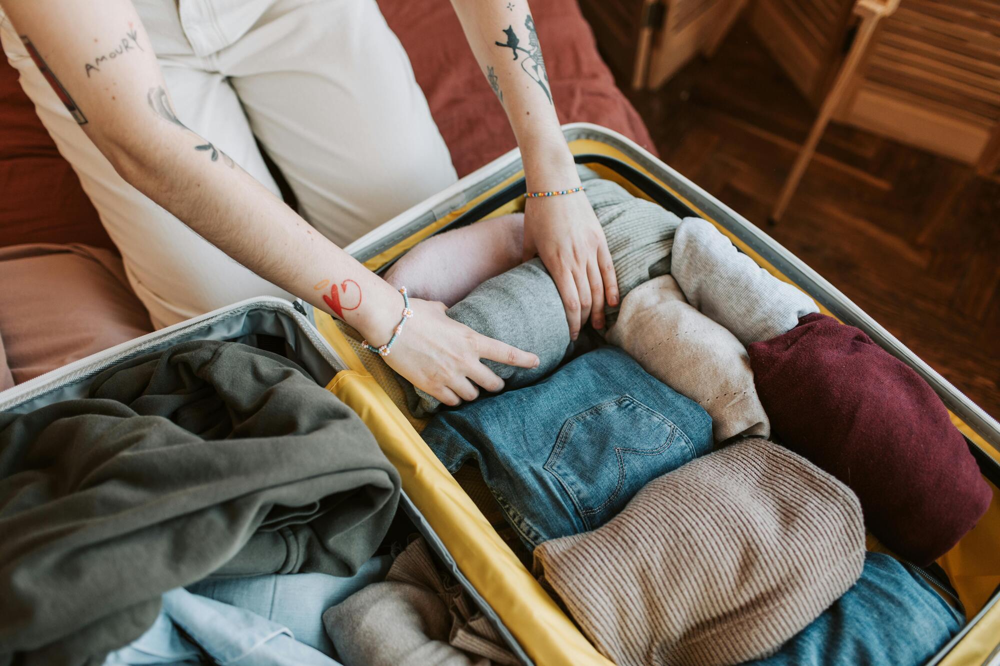 The "5, 4, 3, 2, 1" rule: an expert shared packing advice to help save space in your suitcase