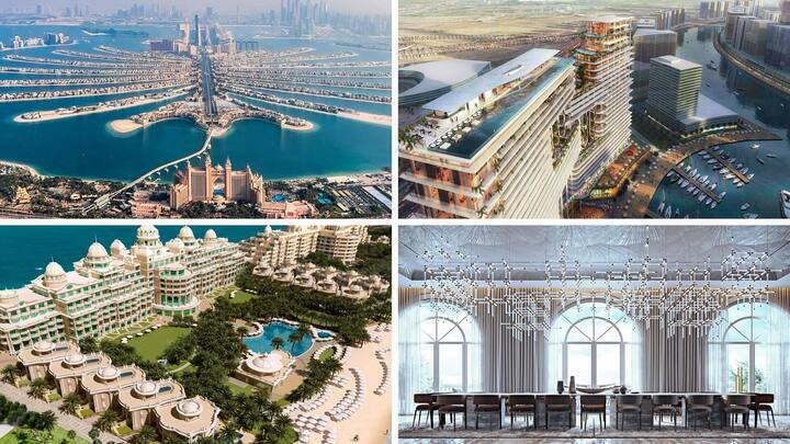A private elevator, spa center, and mini-golf course: a luxurious penthouse in Dubai has been listed for sale at $163 million
