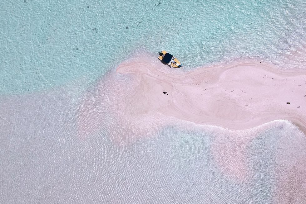Top 12 breathtaking beaches with pink sand around the world