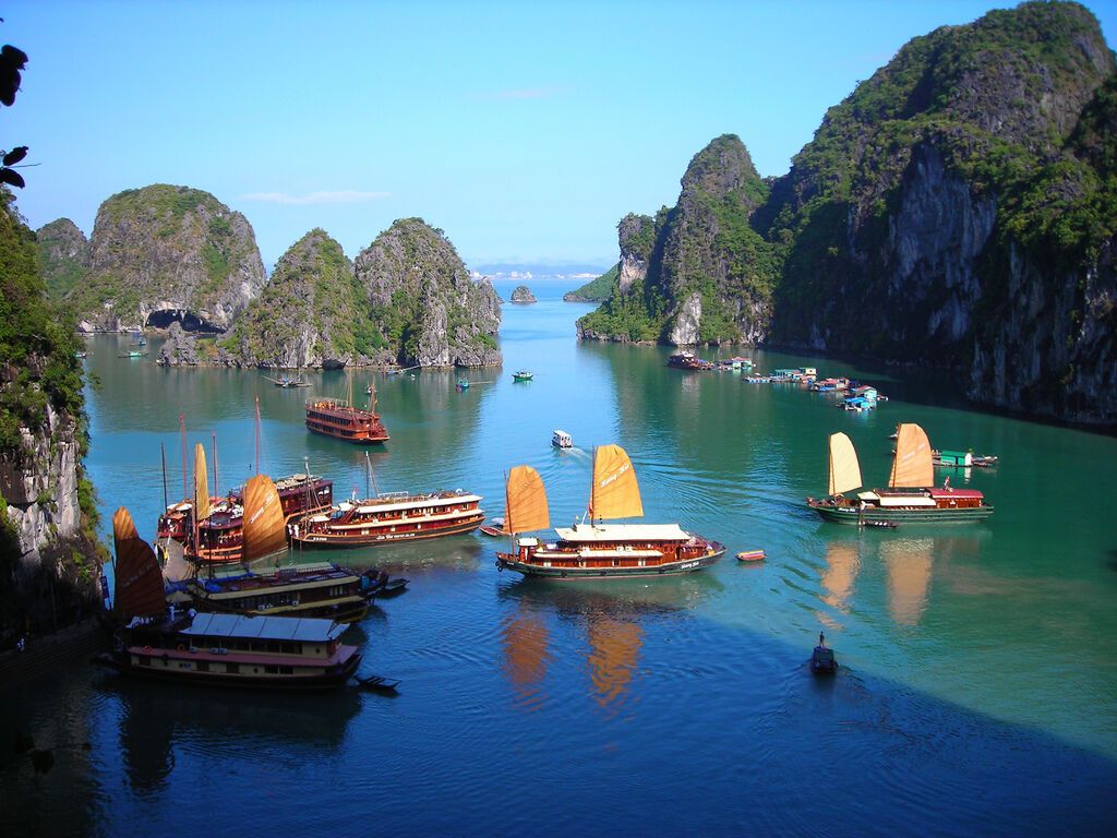 The international cruise port of Halong in Vietnam welcomed a record number of tourists on the last day of 2023
