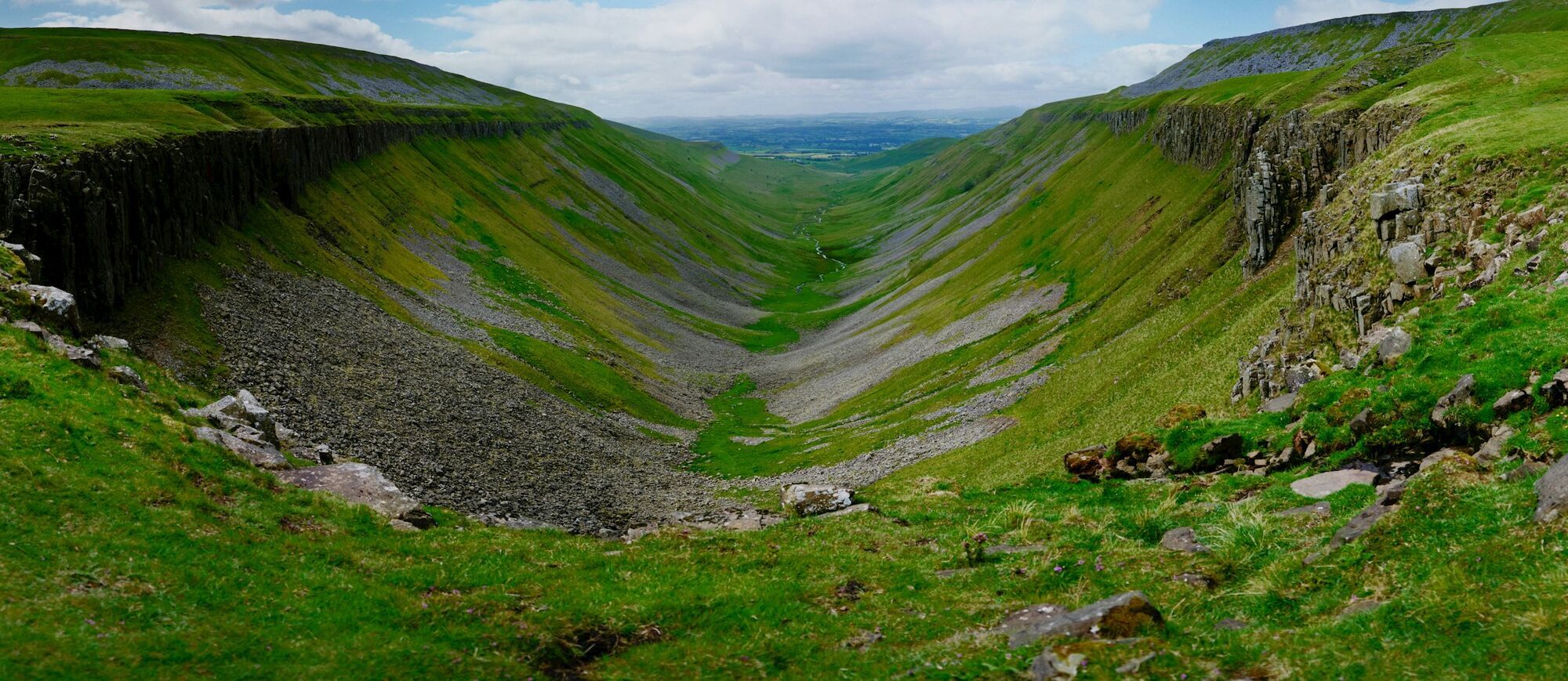 High Cup Nick, Pennine Way, Appleby-in-Westmorland, UK