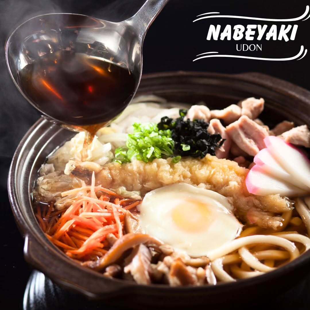 Nabeyaki Udon served at Mizu Sushi Bar & Grill