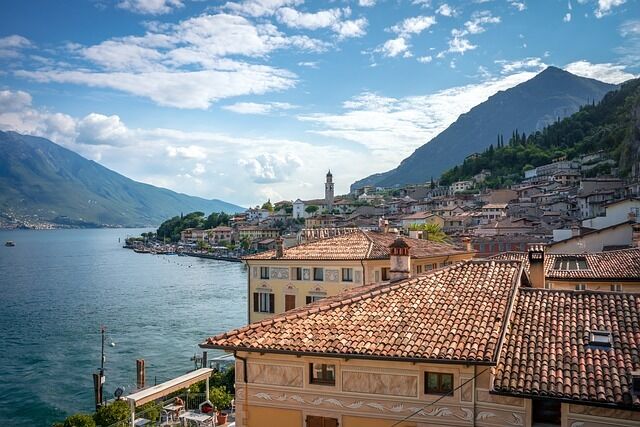 Incredible views from hotel rooms on Lake Garda