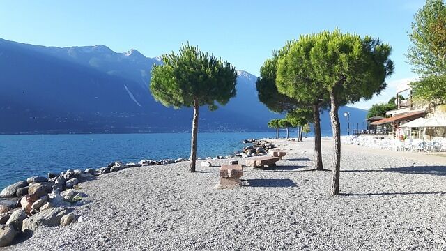 Hotel on Lake Garda with its own private beach