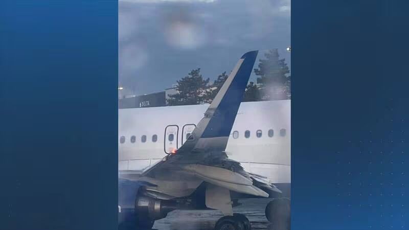 Two Jet Blue planes collide at Boston's Logan Airport