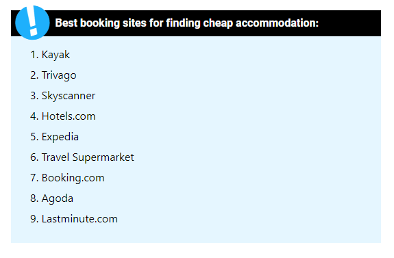 Looking for an affordable getaway? The best travel booking sites have been named