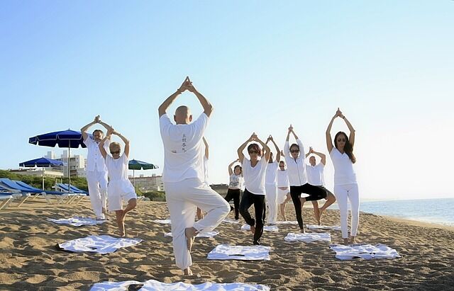 Yoga classes at top South Beach hotels