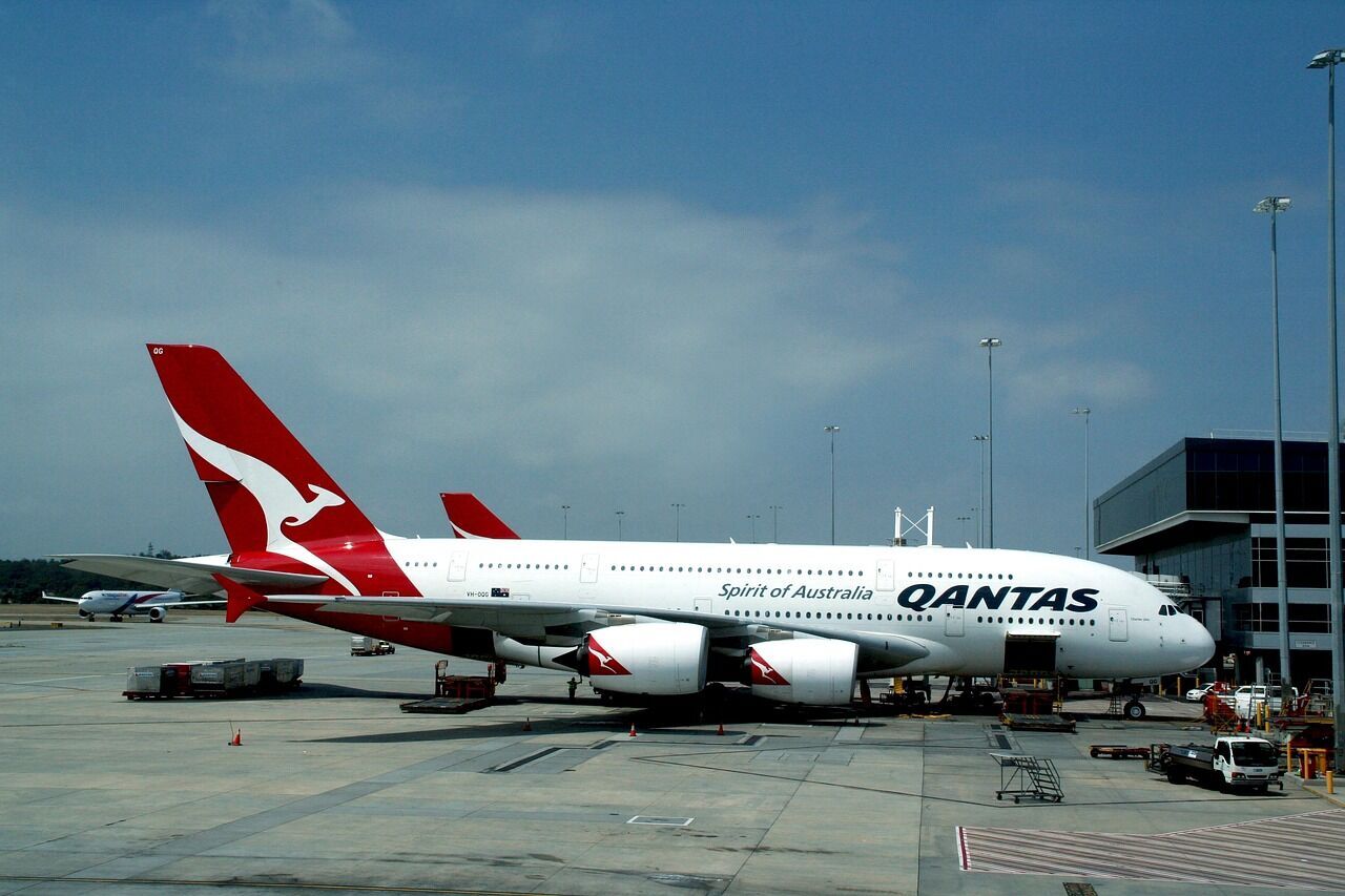 A Qantas baggage handler lost his job over an offensive word written on a tag