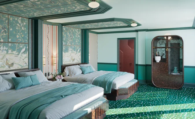 A luxurious boutique hotel, created from shipping containers, will open in Waco. Photo