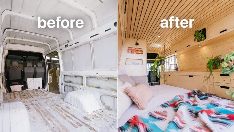 How to equip a campervan to make it comfortable and look aesthetically pleasing: tips
