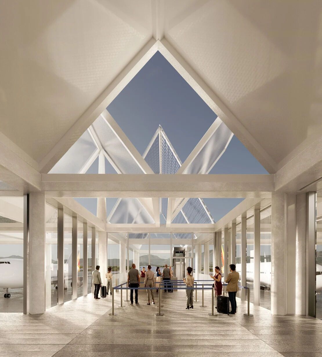 On the Amalfi Coast in Italy, the airport is being renovated