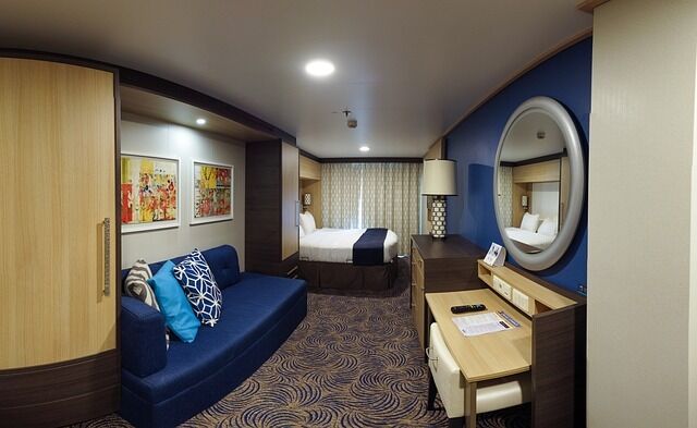 Comfortable cabins on all-inclusive cruises