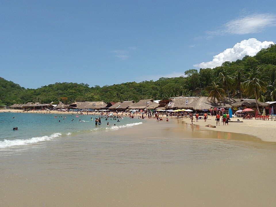 Amazing resort on the nine bays of Huatulco, Mexico: with colorful coastal towns, beautiful beaches and stunning nature