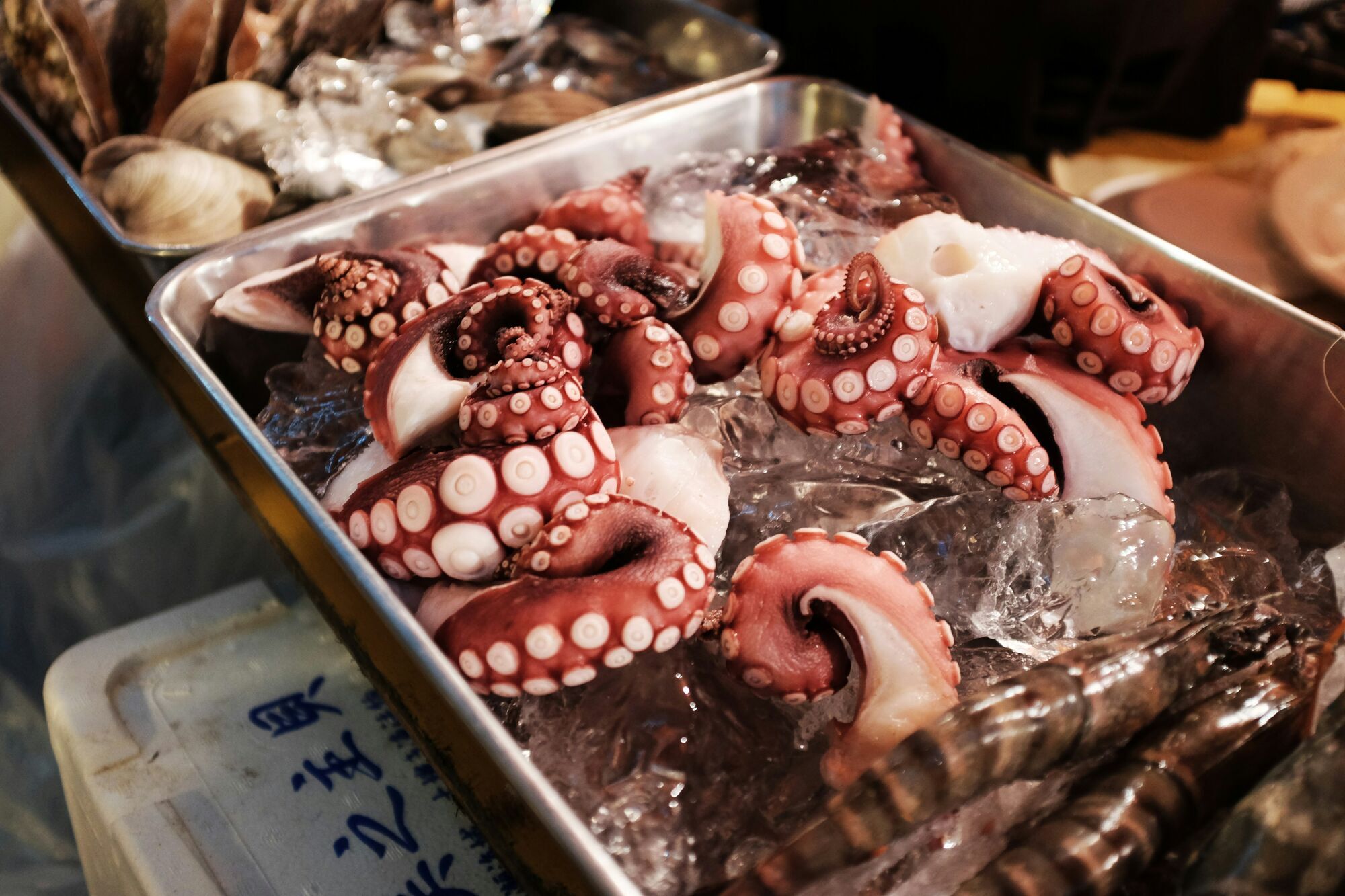 Seafood Market in Japan