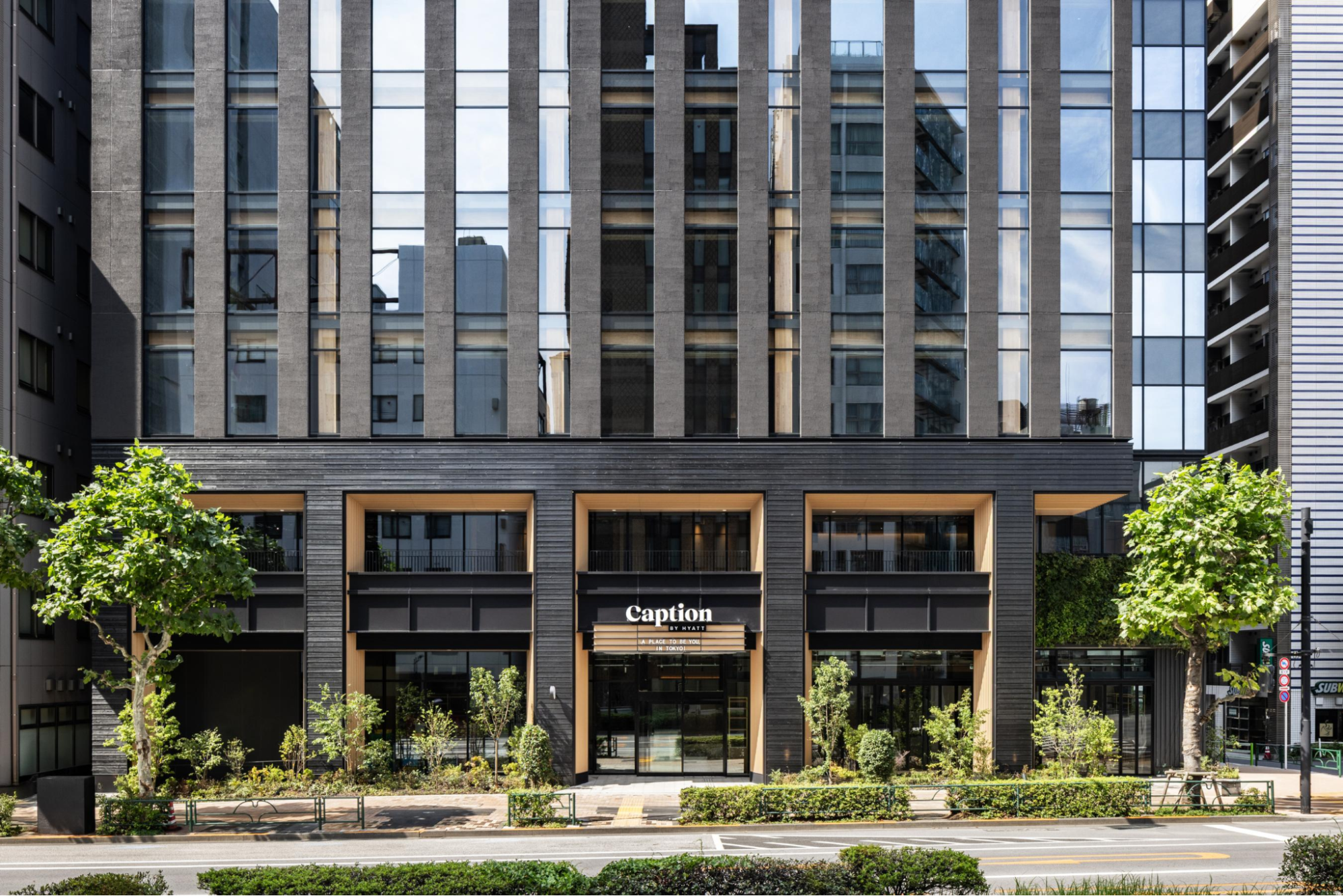 Exterior view of Caption by Hyatt Kabutocho Tokyo hotel