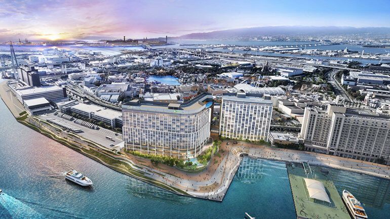 Osaka Sakurajima Resort Project waterfront development near Universal Studios Japan
