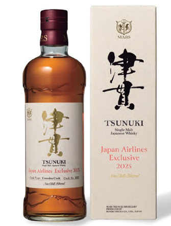 SINGLE MALT TSUNUKI JAL Exclusive 2025 packaging