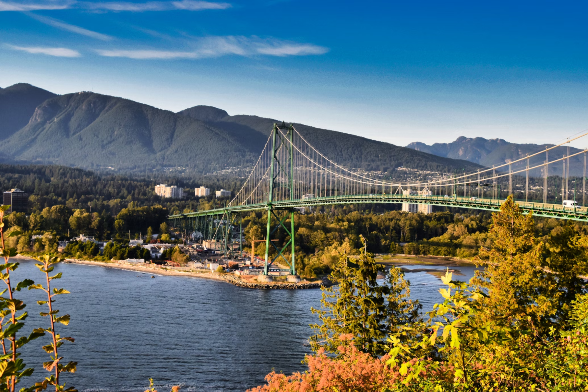 Lions Gate Bridge in Vancouver, Canada