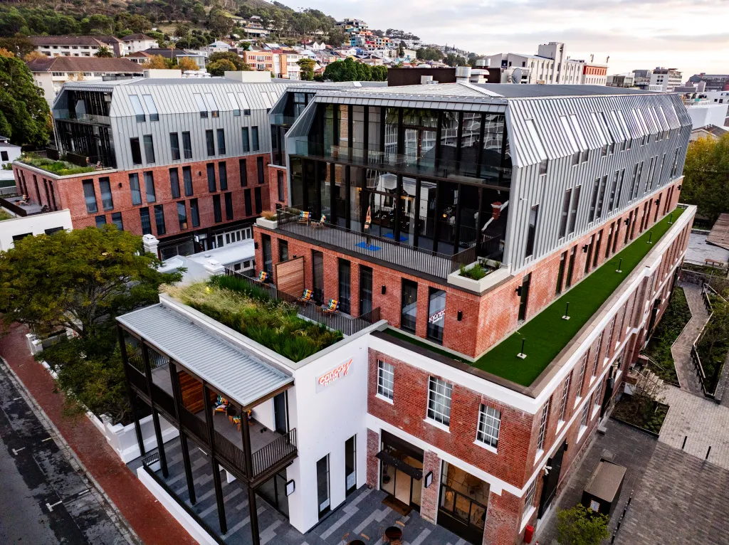 Exterior view of Canopy by Hilton Cape Town Longkloof hotel building