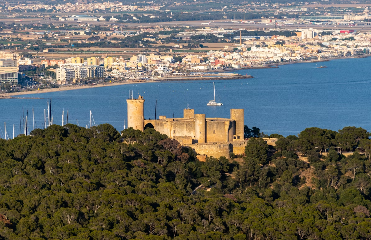 Bellver Castle overlooking Palma de Mallorca