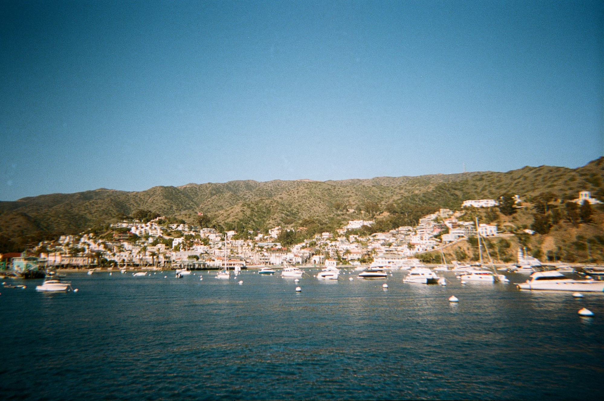 Coastal village and boats in Bigova Bay, Montenegro