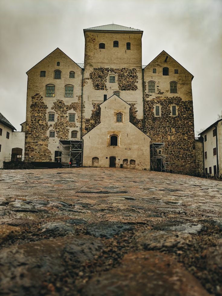 Historic Turku Castle in Finland
