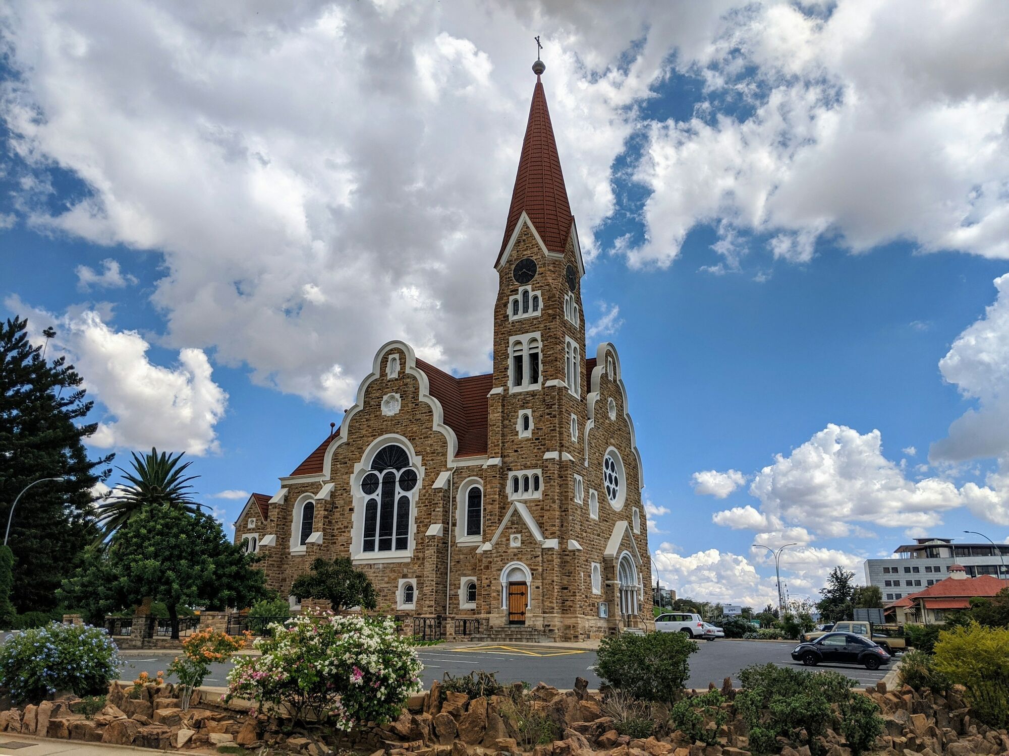 Christuskirche church in central Windhoek Namibia