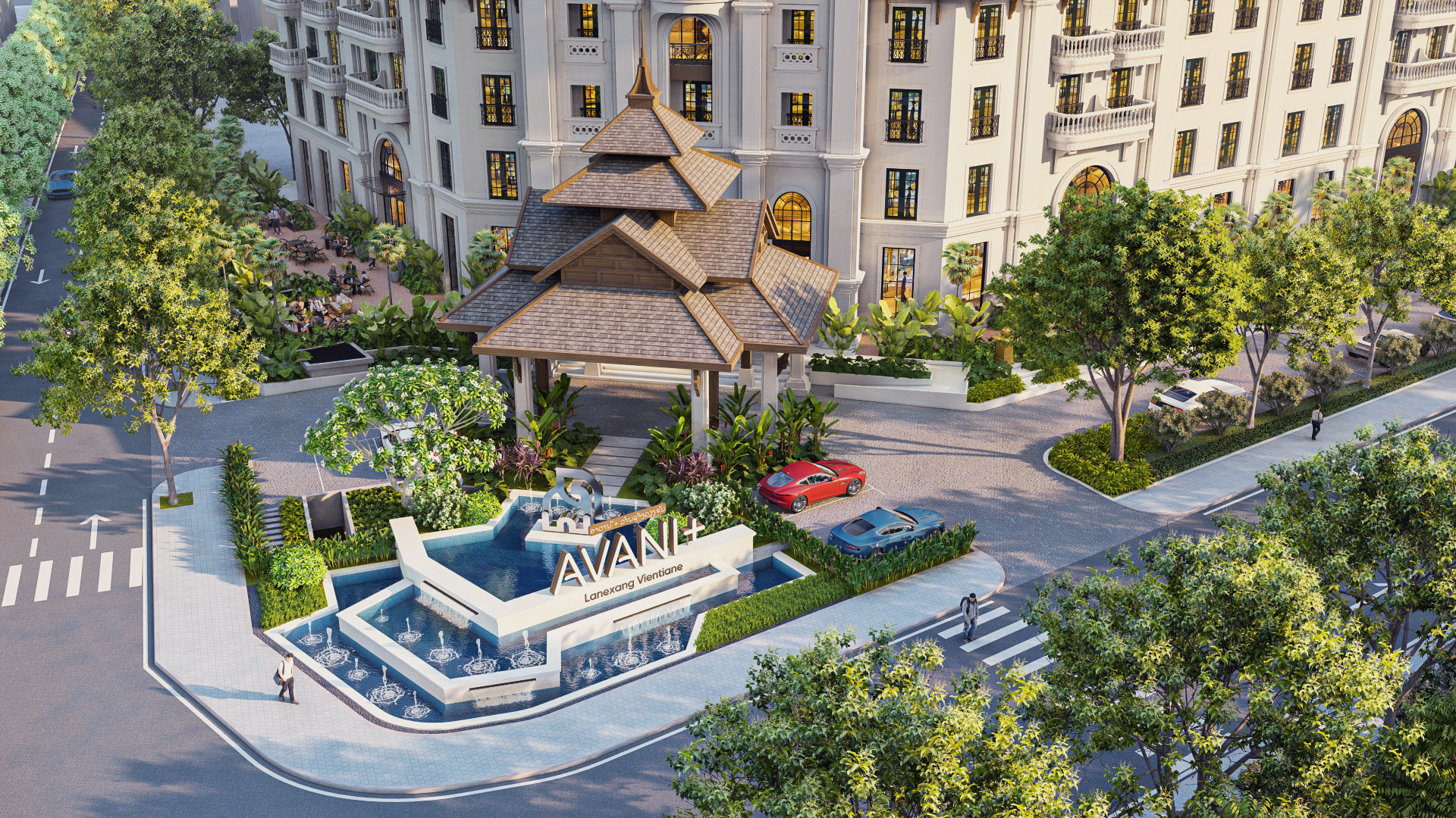 Avani+ Lanexang Vientiane hotel exterior rendering