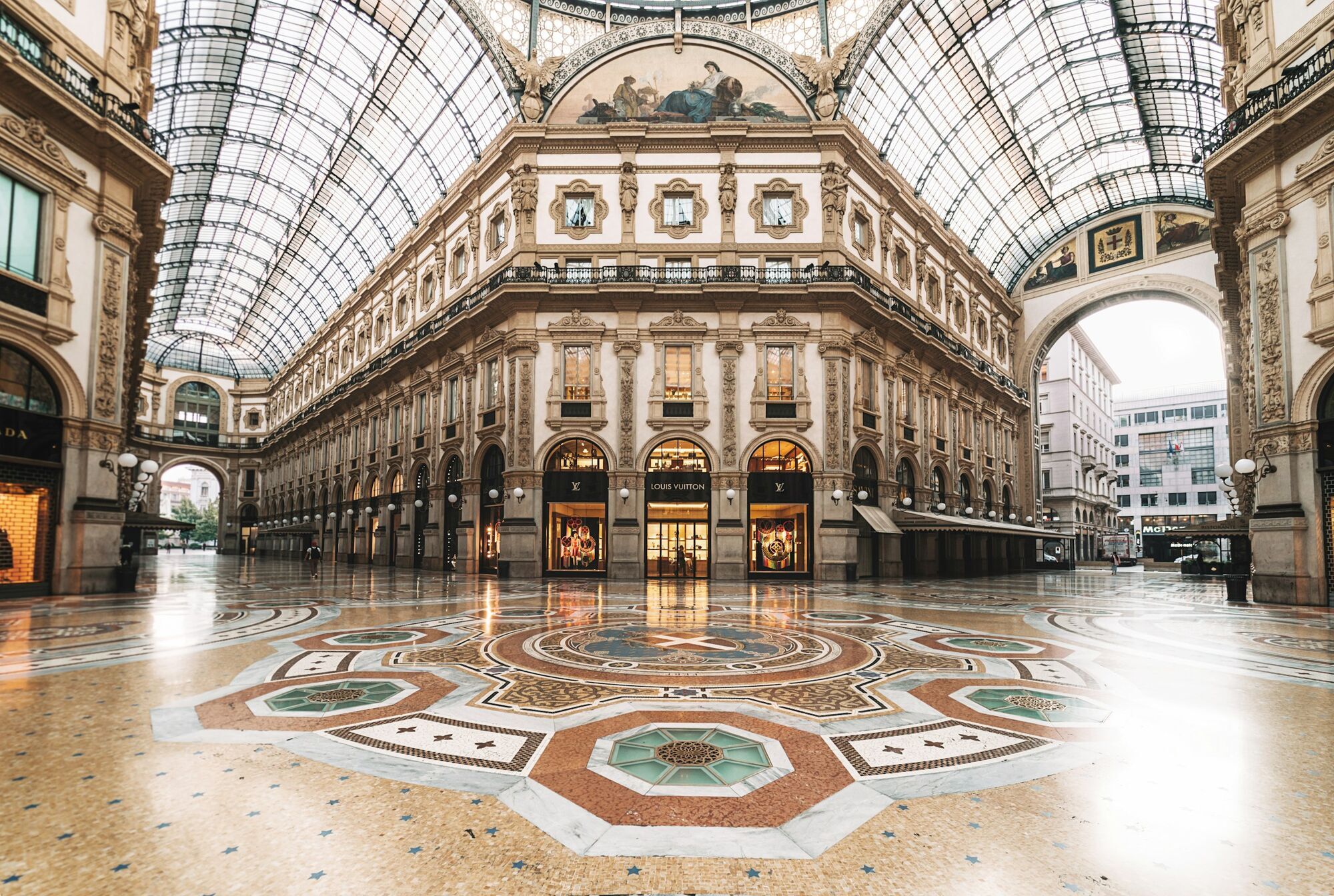 Galleria Vittorio Emanuele II in Milan