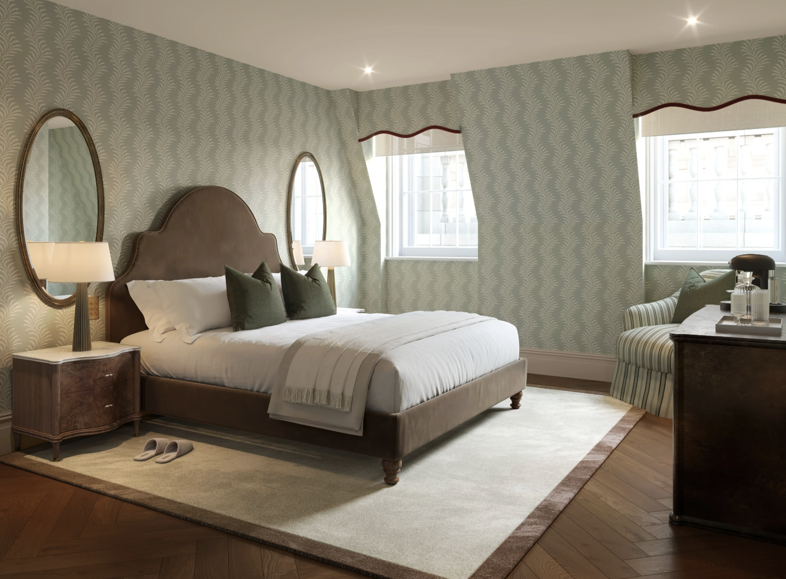 Guest room at Waldorf Astoria London – Admiralty Arch