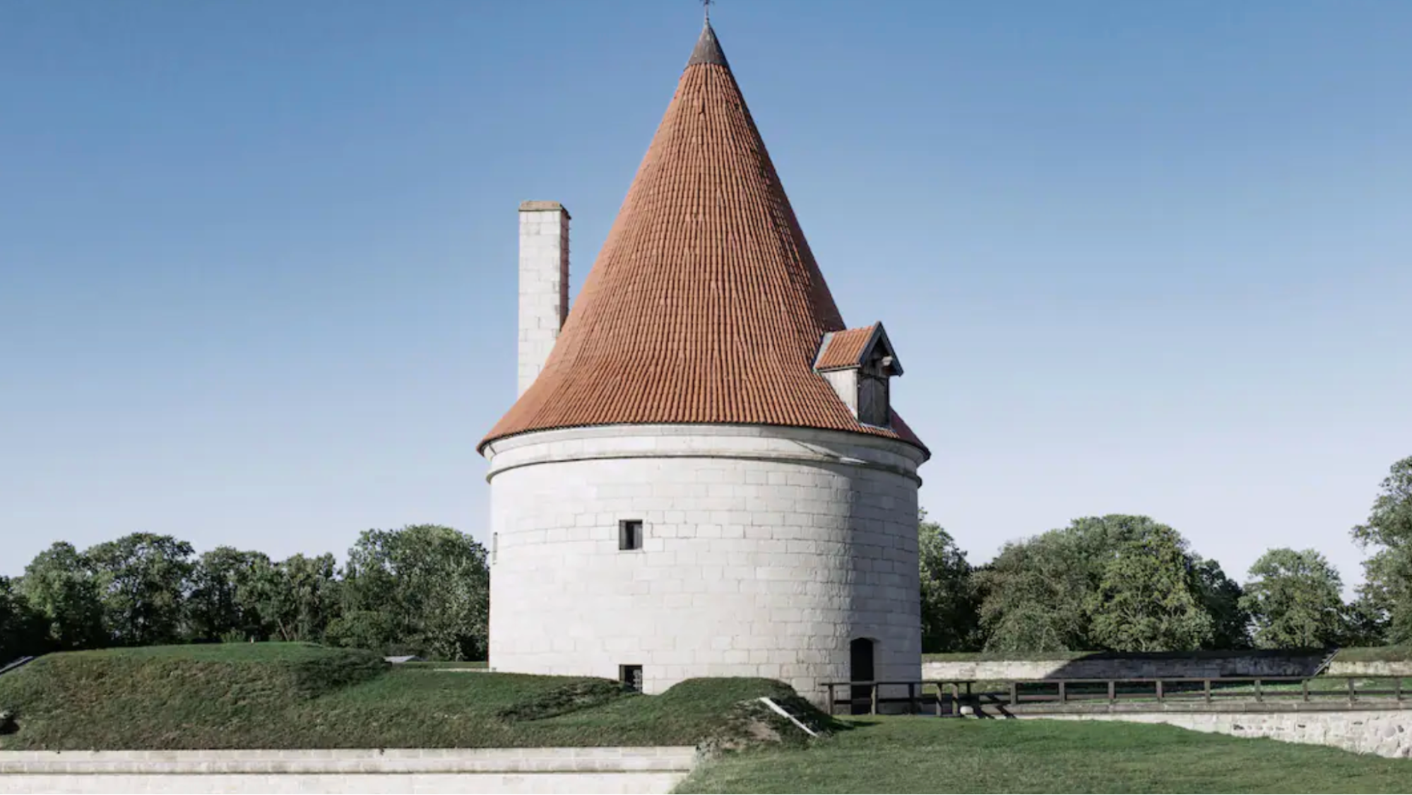Traditional windmills on Saaremaa island