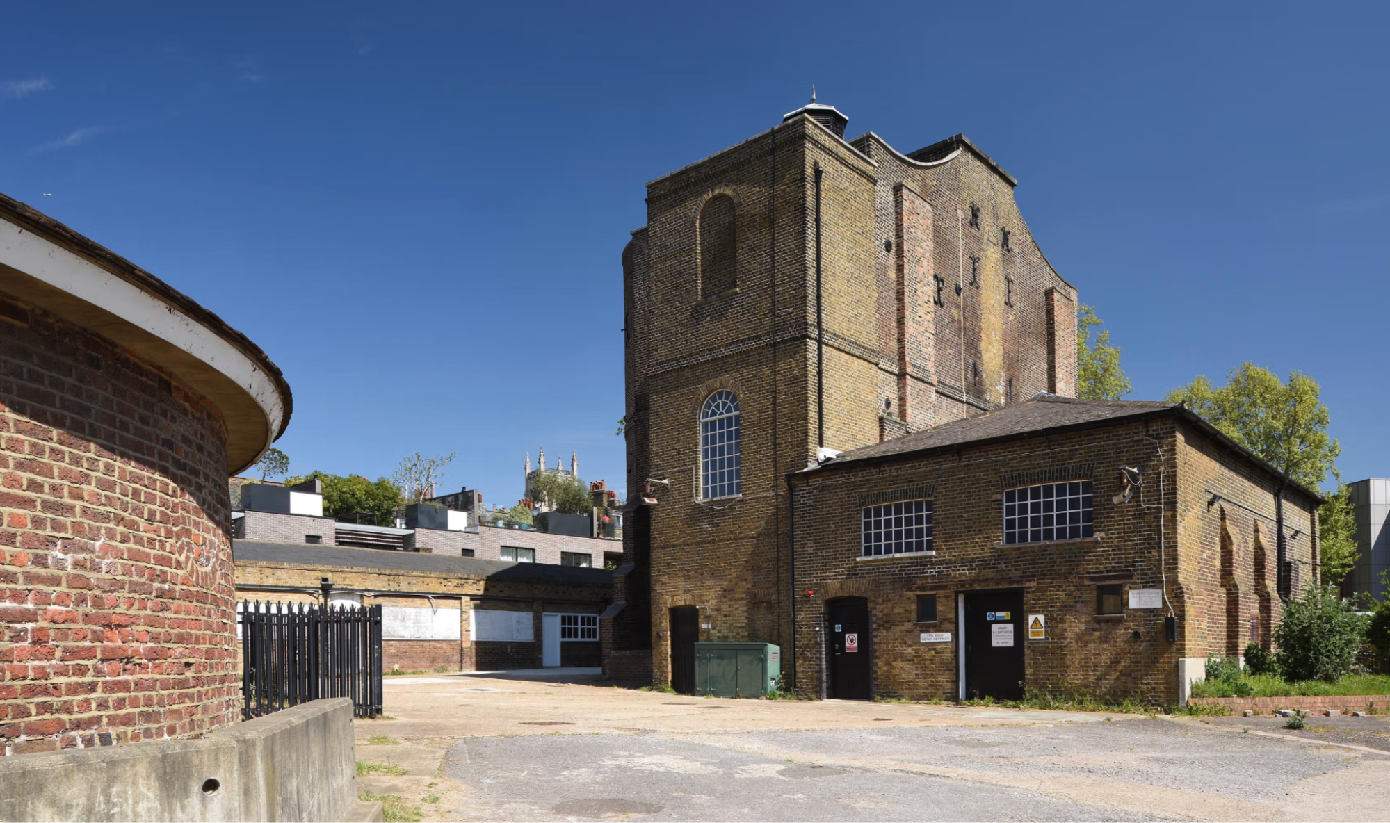 Brick buildings at the Quentin Blake Centre for Illustration in Clerkenwell