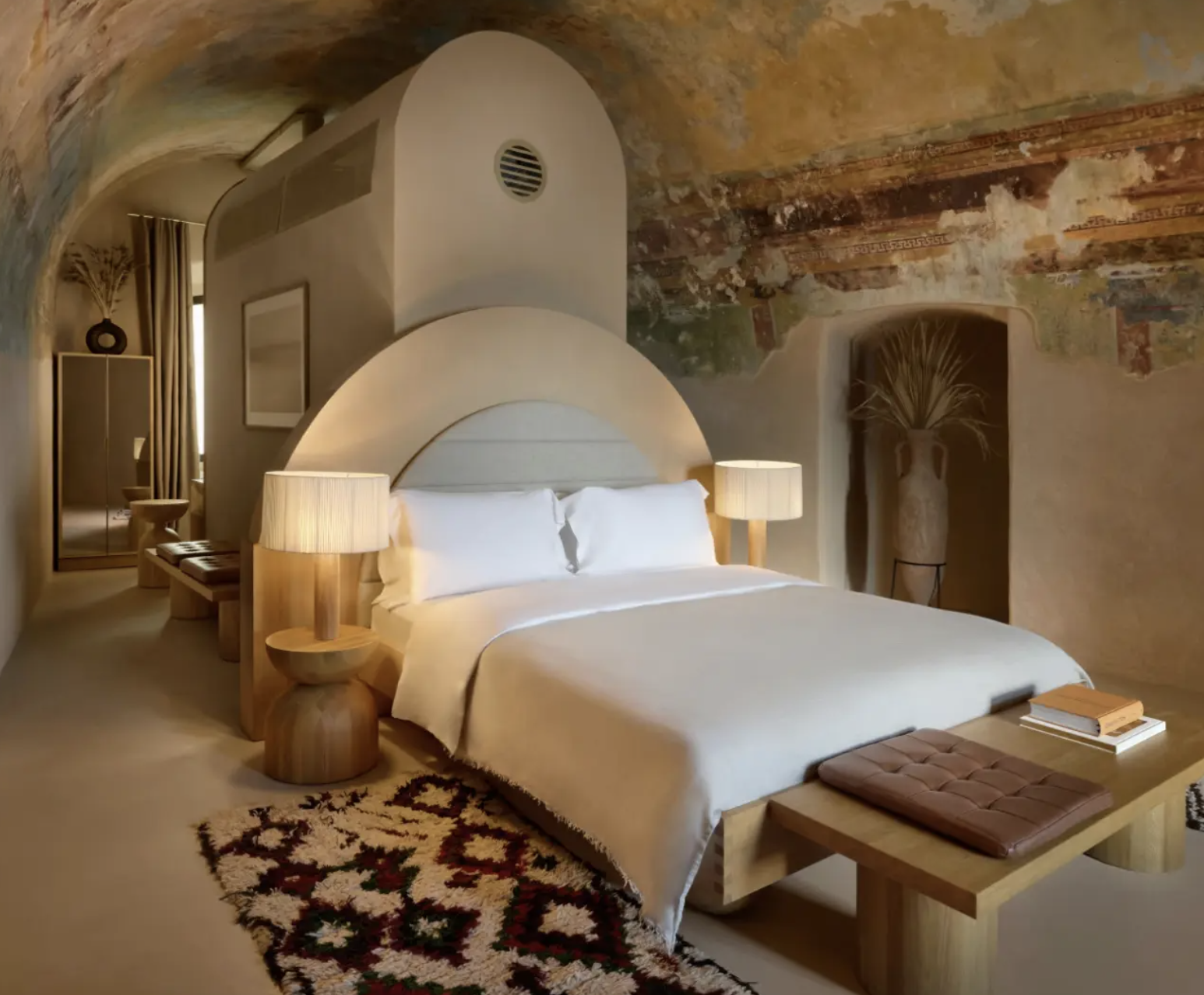 Bedroom inside Mamula Island by Banyan Tree