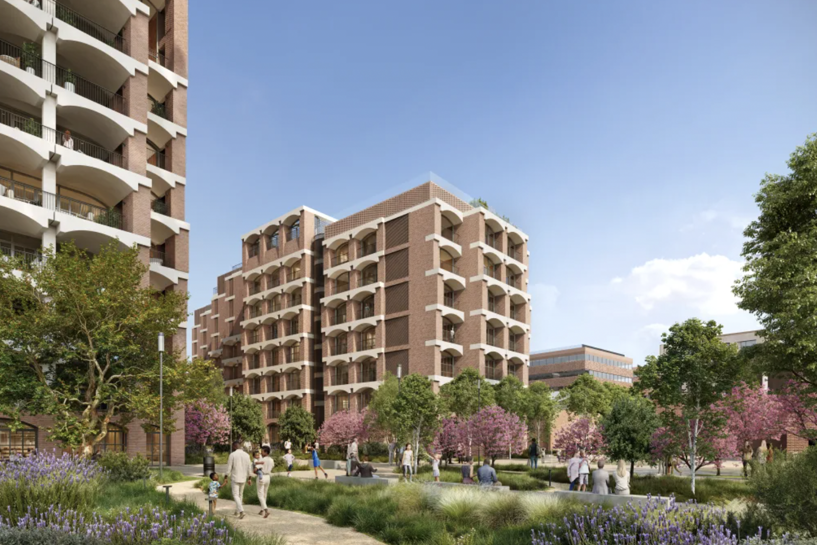 Future Hilton Thessaloniki buildings and gardens