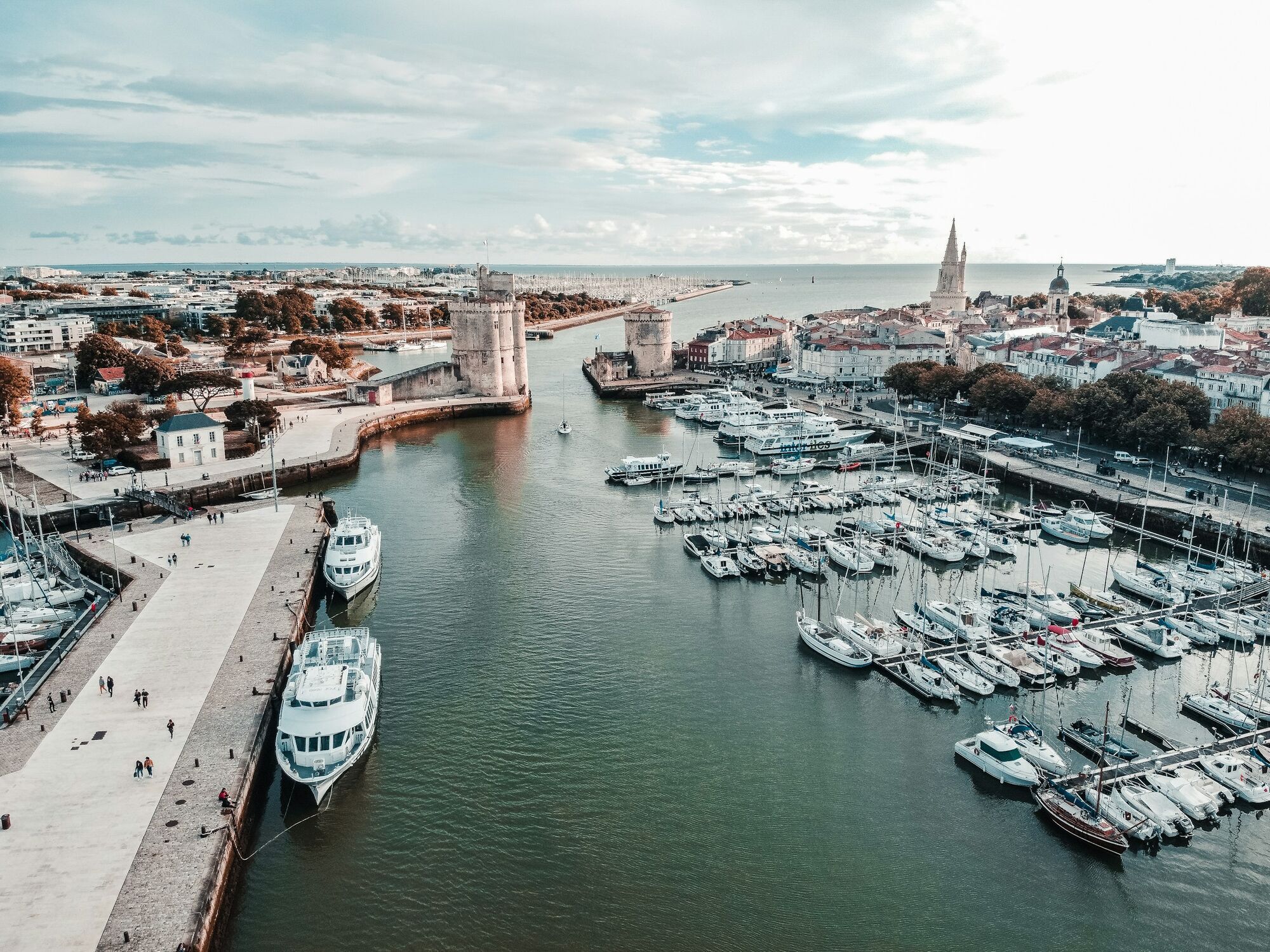 La Rochelle harbour and marina