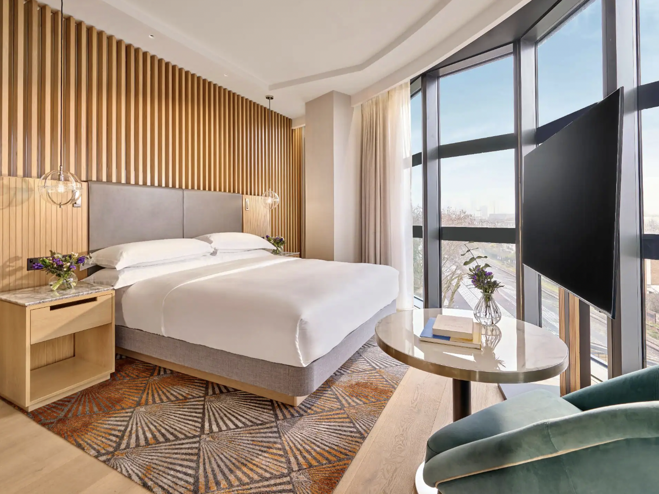 Guestroom at Hyatt Regency London Olympia