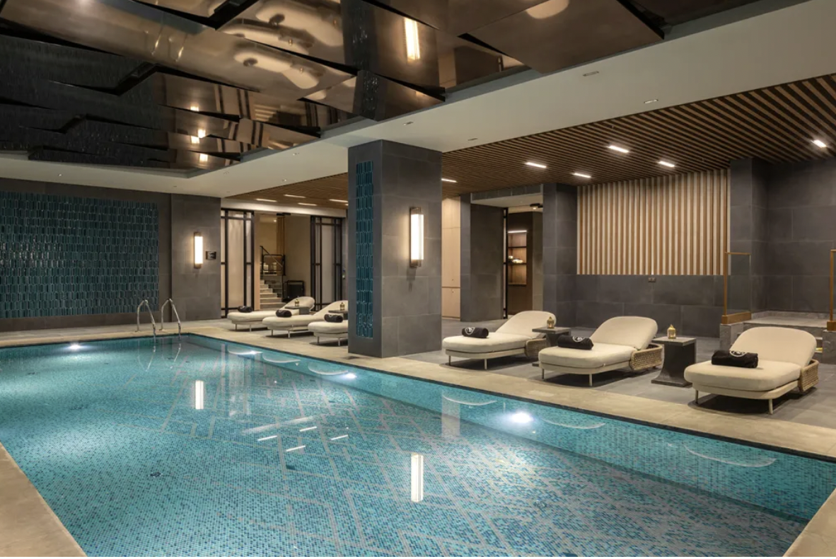 Indoor pool at Hilton Istanbul Airport