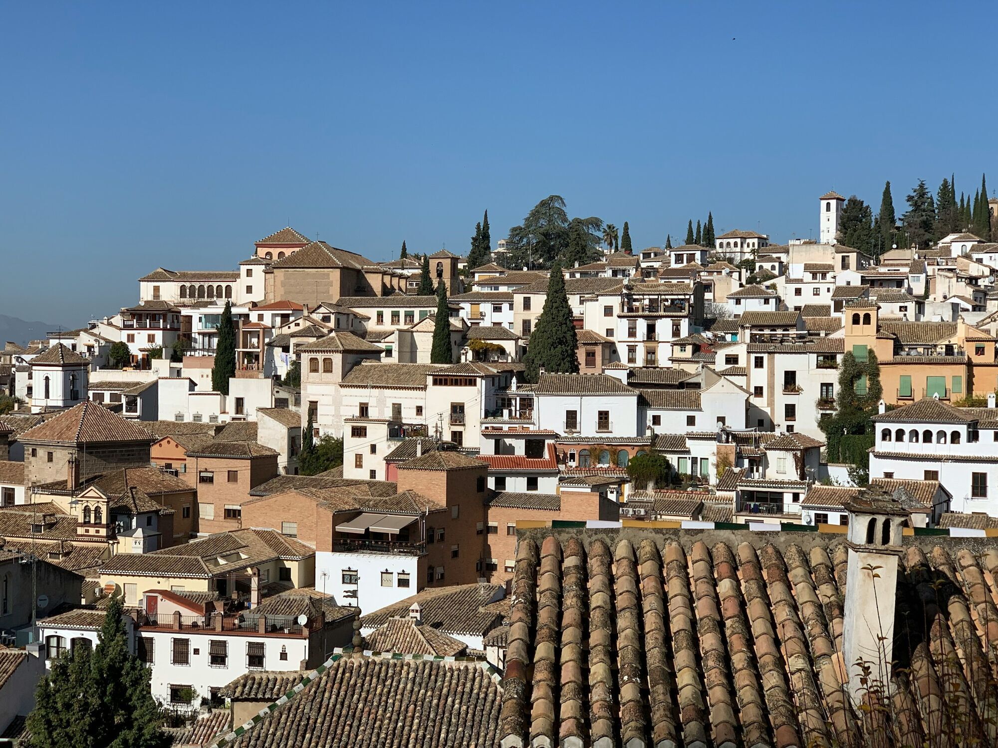 Historic Albaicín neighbourhood in Granada